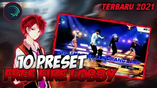 Download TOP 10 PRESET ALIGHT MOTION FF LOBBY KEREN || TERBARU 2021 🐼 VIRAL DI TIKTOK MP3