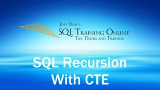 SQL Recursion with CTE Part 1 Quick Tips Ep59