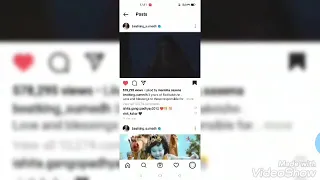 todays instagram story of beatking sumedh and mallika singh radhe radhe jai shri radhekrishn 