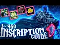 Inscription leveling guide wotlk Classic - WOTLK Inscription Guide