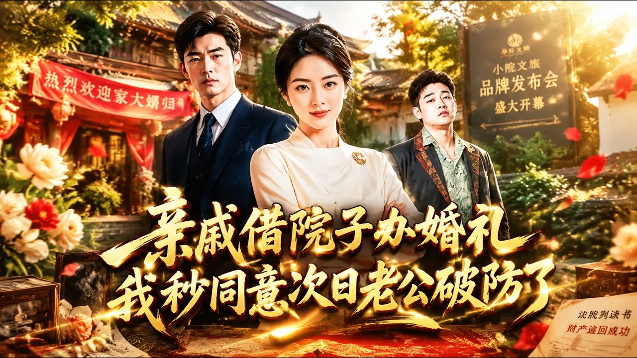 亲戚借院子办婚礼我秒同意次日老公破防了