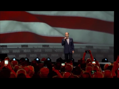 Lee Greenwood sings "God Bless the NRA" - NRA Institute for Legislative Action meeting in Atlanta GA - YouTube thumbnail