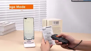 Eyoyo EY-023 2 Scanning Modes Setting