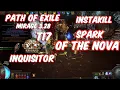 PoE 3 28 Inquisitor Map T17 Spark of the nova 3 28 MIRAGE INSTAKILL