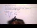 How to Show that Three Points are Collinear or Not