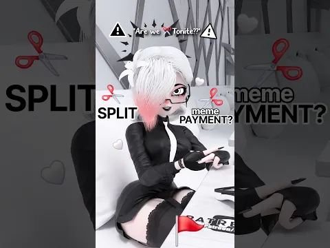 So... We Split the Payment? 🥰 Animation meme #funny #relatable