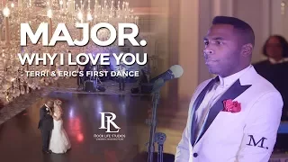 why i love you performed by r u0026b artist major terri u0026 erics wedding at the park savoy