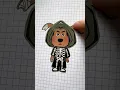 Cute Character Sticker Transformation