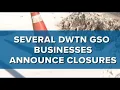 Several Downtown Greensboro businesses announce closures this week