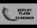 How to Deploy a Flask App and Postgres Database to Render