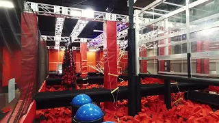 iJump Tyler Ninja Warrior Course Drone