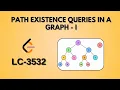 Path Existence Queries in a Graph I - Leetcode 3532 Java Hindi