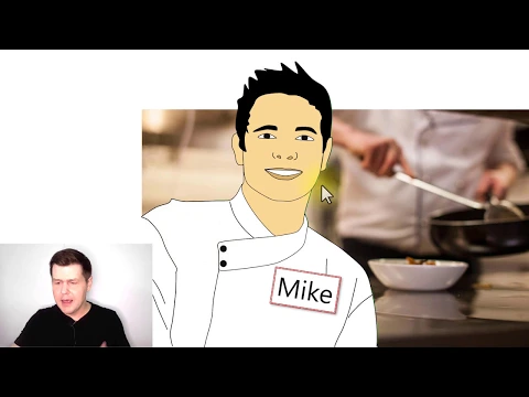 Mike is a Cook (LingQ Mini-Story 1) Vocabulary | Easy English Comprehensible Input for ESL Beginners