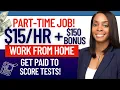 PART TIME SCORING REMOTE JOB HIRING NOW MAKE 15 PER HOUR FROM HOME