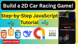 How to Build a 2D Car Racing Game in JavaScript - Full Tutorial 2025 Step-by-Step