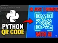 How to Make a QR Code Generator in Python using AI Google Colab Tutorial