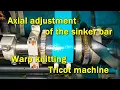 Download Lagu Axial adjustment of the sinker bars. Tricot Warp knitting machine. Karl mayer 트리코트 경편