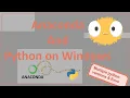 How to use anaconda and different versions of python on windows side by side