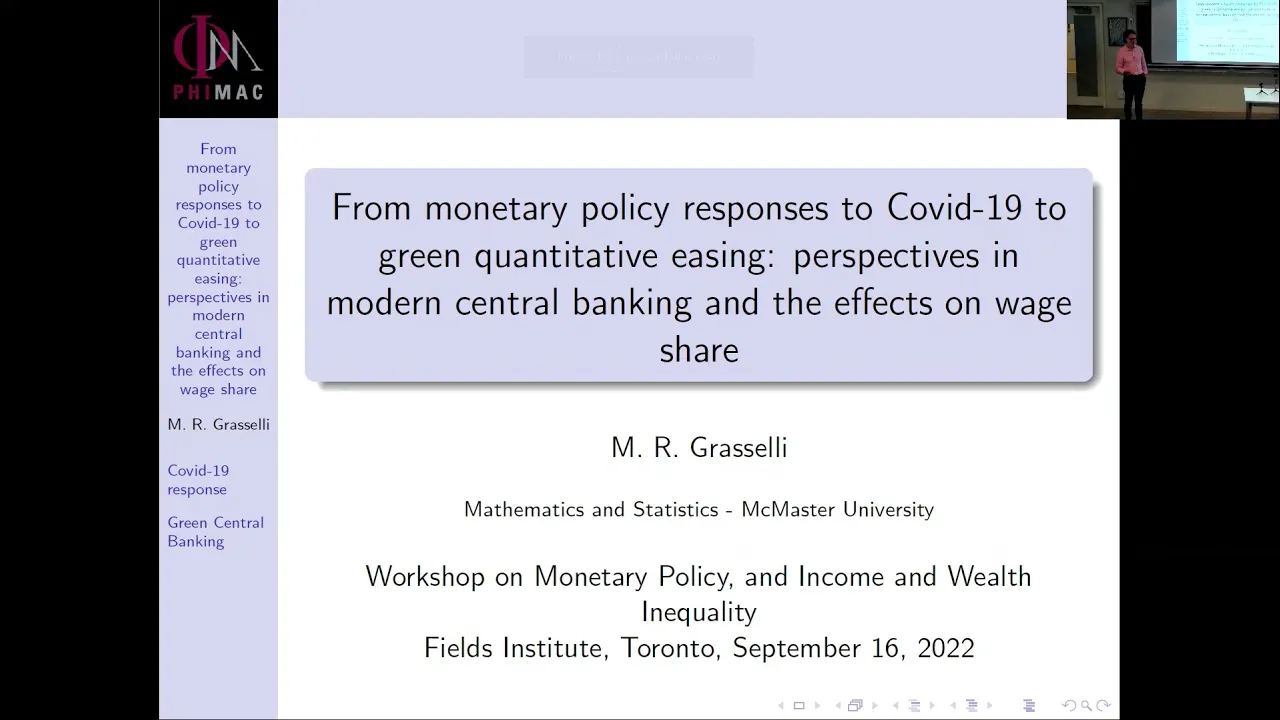 From Monetary Policy Responses to Covid-19 to Green Quantitative Easing...