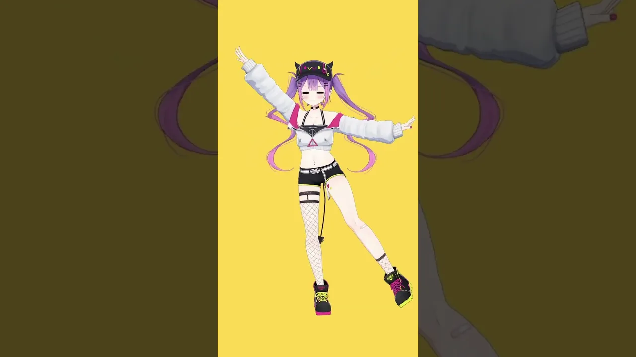 #テトリス 踊ってみたｗｗｗ　#shorts #常闇トワ #vtuber