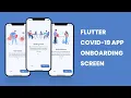 Covid-19 App Onboarding Screen - Flutter UI Speed Code