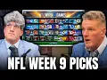 The Pat McAfee Show Picks Predicts Every Game For NFL s 2025 Week 9 Weekend