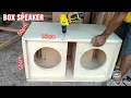 Download Lagu Cara membuat box speaker subwoofer 12 inchi | DIY wood speaker | Woodworking | Nina Taristiana