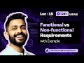 Functional vs Non-functional Requirements Requirement Engineering Software Engineering