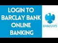 Login To Barclays Bank Online Banking Step By Step Barclays Bank Online