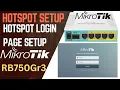 Mikrotik RB 750 Hotspot Configuration Step by step