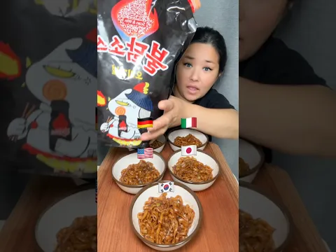 짜파게티에 불닭은 못참지! #mukbang #challenge