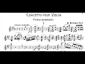 Mieczysław Karłowicz - Violin Concerto in A Major (audio + sheet music)
