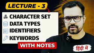 Java Character Set Keywords Identifiers Data Types Java Full Course