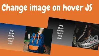 JavaScript Changing images on hover Change Image SRC on mouseenter Using Html CSS And Javascript
