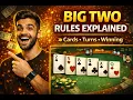 How to Play Big Two Card Game Live Tutorial for Beginners Families