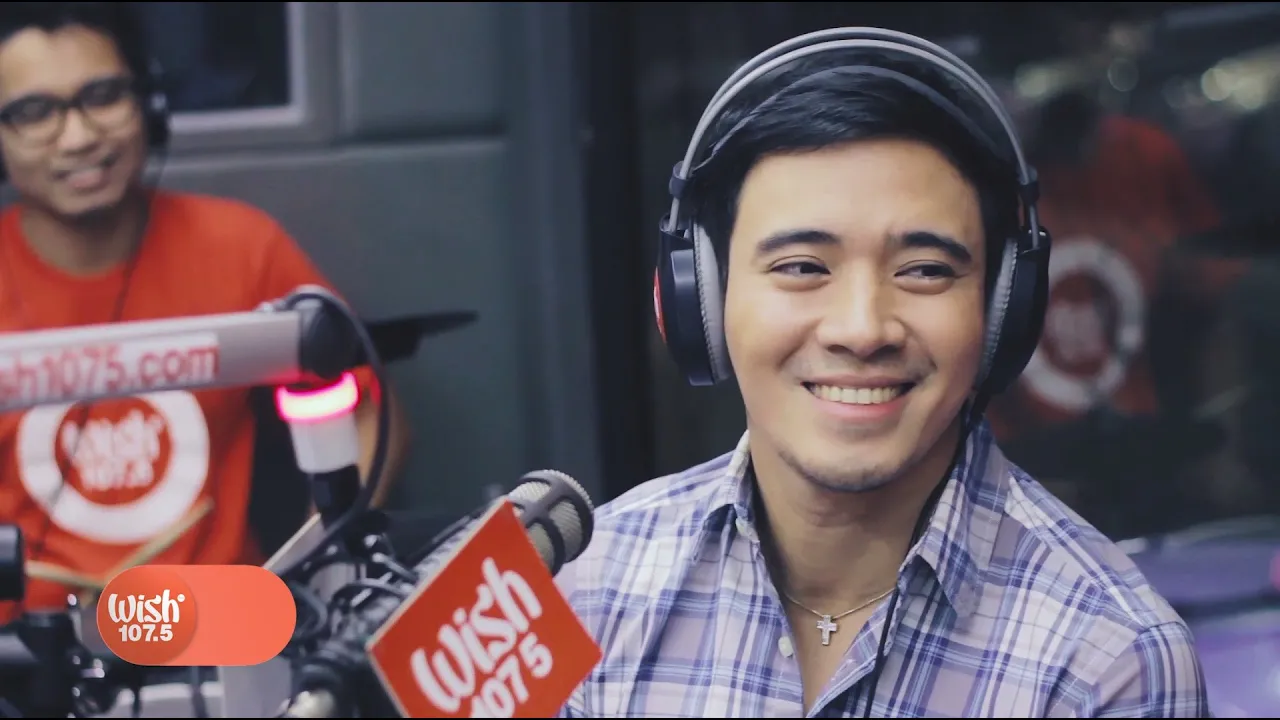 Erik Santos covers "Where Do Broken Hearts Go" LIVE on Wish 107.5 Bus