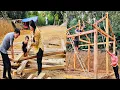 Download Lagu After 12 days of hard work, Chung and Thao successfully built super beautiful wooden house frame