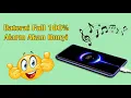 Download Lagu Cara Membuat Alarm Saat Pengisian Baterai Penuh 100%