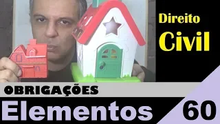 Direito Civil - Aula #60 - Elementos das Obrigações (É isso!)