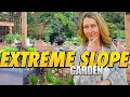 EXTREME Multi-Terrace Sloped Garden Before After