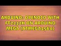 Arduino OpenOCD with FT2232H on Arduino Mega ATmega2560