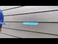 Retrofit a butt joint flashing for Fiber Cement lap Siding