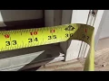 Screen Door Opening Measuring instructions