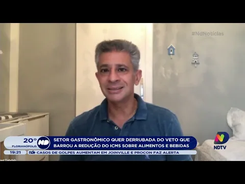 Setor gastronômico quer derrubada do veto que barrou a redução do ICMS sobre alimentos e bebidas