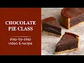 How to make quick and delicious CHOCOLATE PIE #cakerecipe #kica #pastry #pierecipe #freerecipe