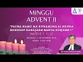 Parmingguon Minggu Advent II HKBP Medan Sudirman | Minggu, 7 Desember 2025 Pukul 10.00