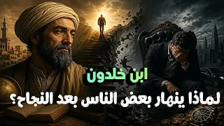 لماذا ينهار بعض الناس بعد النجاح    تفسير صادم من ابن خلدون دندنها