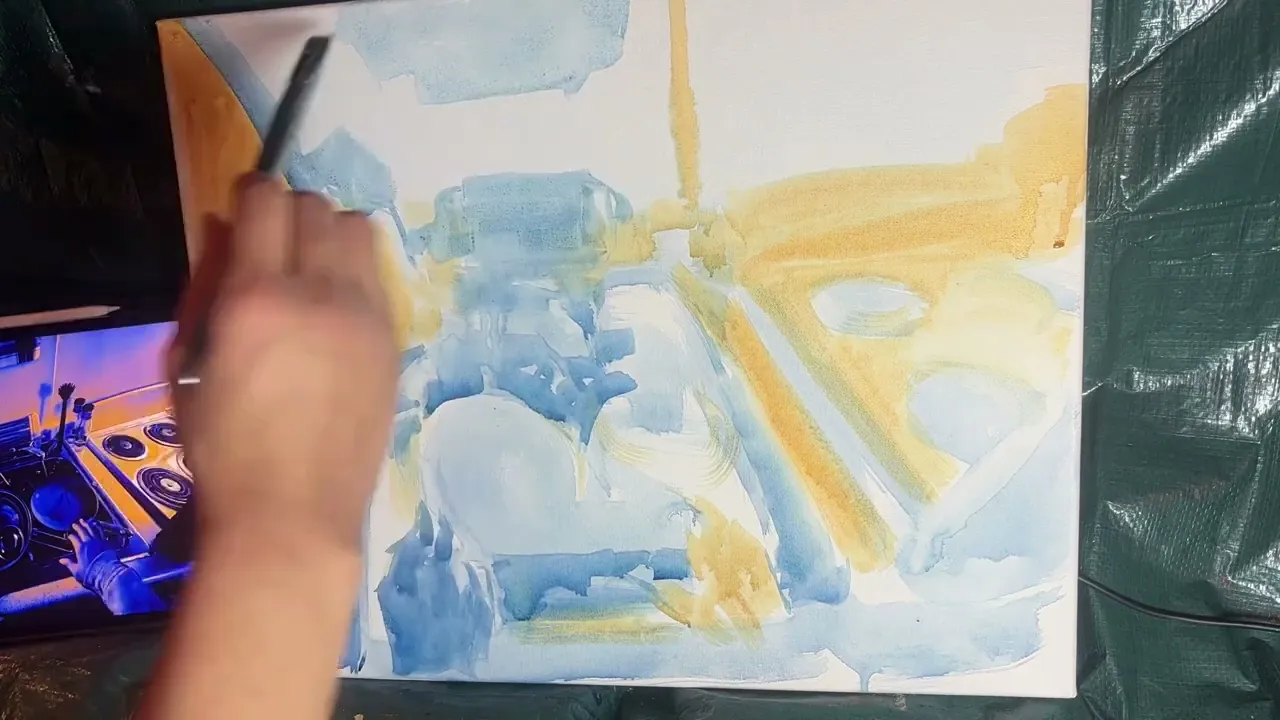 Watercolor Process