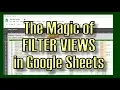 How to Use Google Sheets Filter Views like a PRO Simple Tutorial