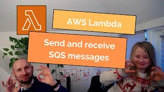 AWS Lambda send and receive SQS messages - Using NodeJS